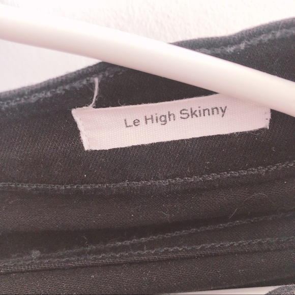 Frame Denim Le High Skinny Double Cropped Jeans - Picture 4 of 13